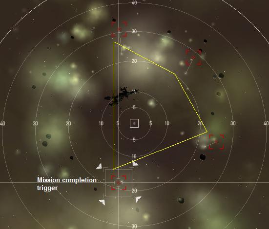 Attack of the Drones Bliz picture showing the layout of the starting spawn and the 'odd man out' that ends the mission